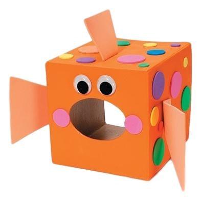 Paper Mache Tissue Boxes (6 Pack) - EconoCrafts