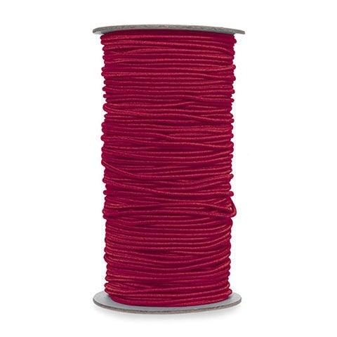 Elastic Cord - 2 mm - Red - EconoCrafts