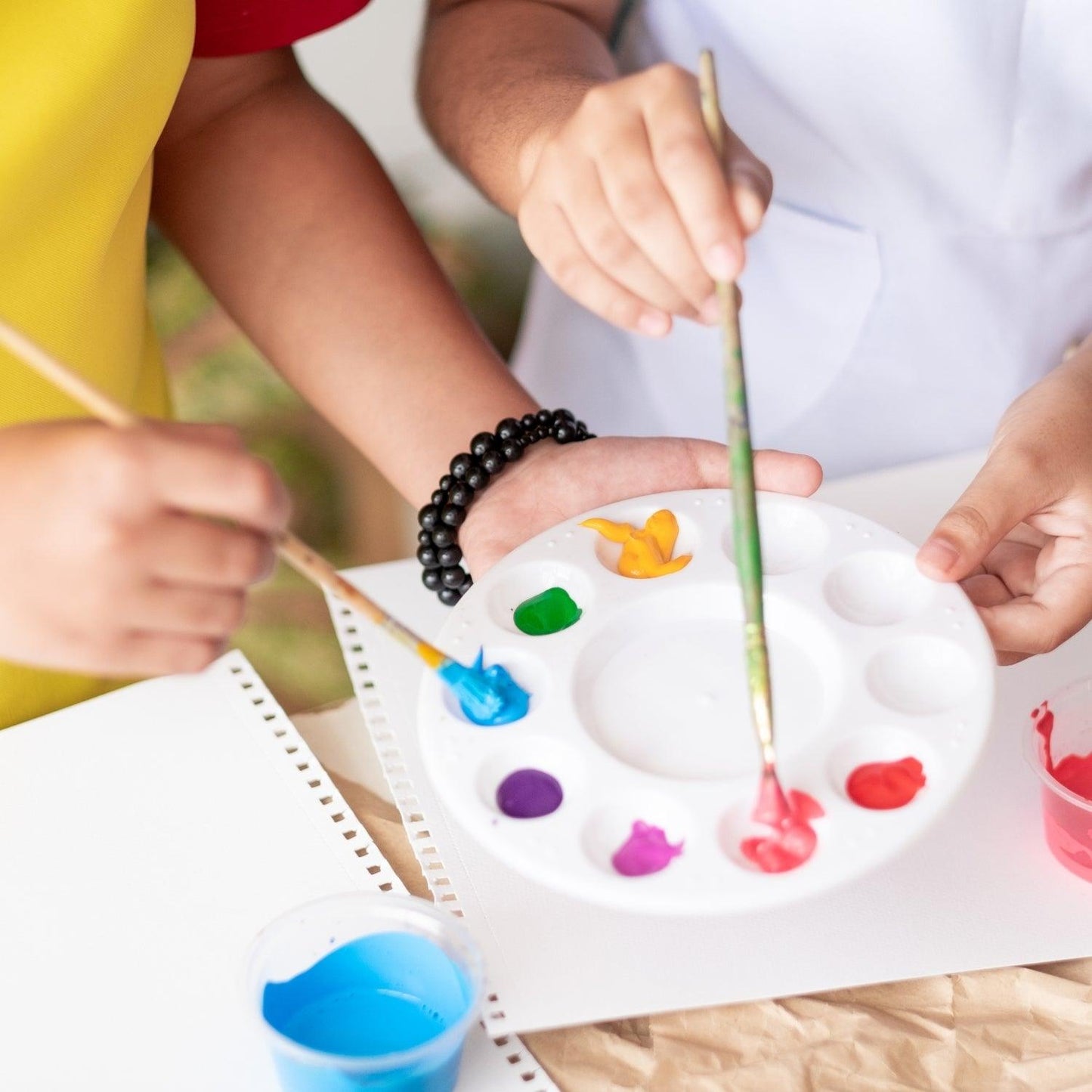 10 Well Paint Palette - EconoCrafts