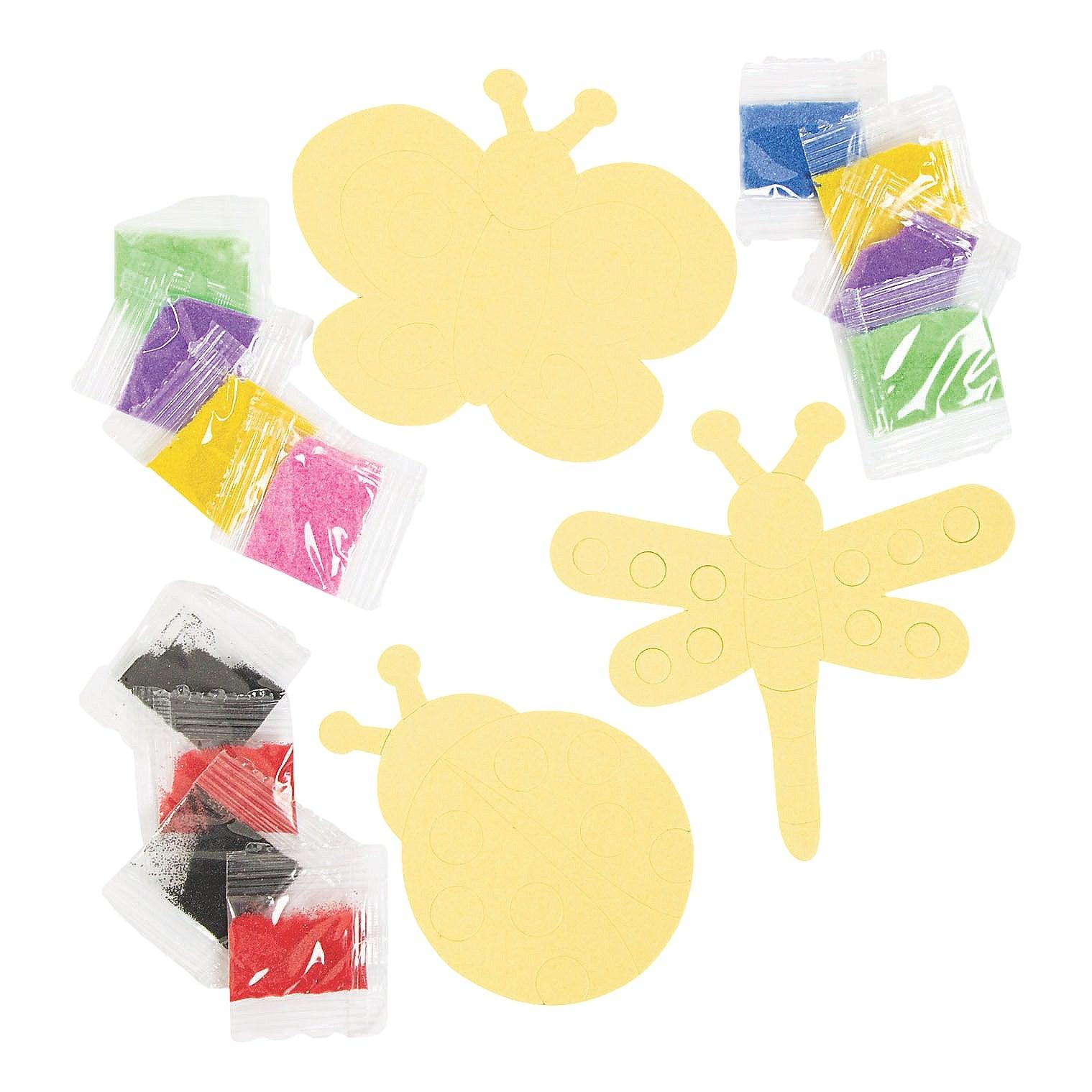 Bugs Sand Art (12 Pack) - EconoCrafts