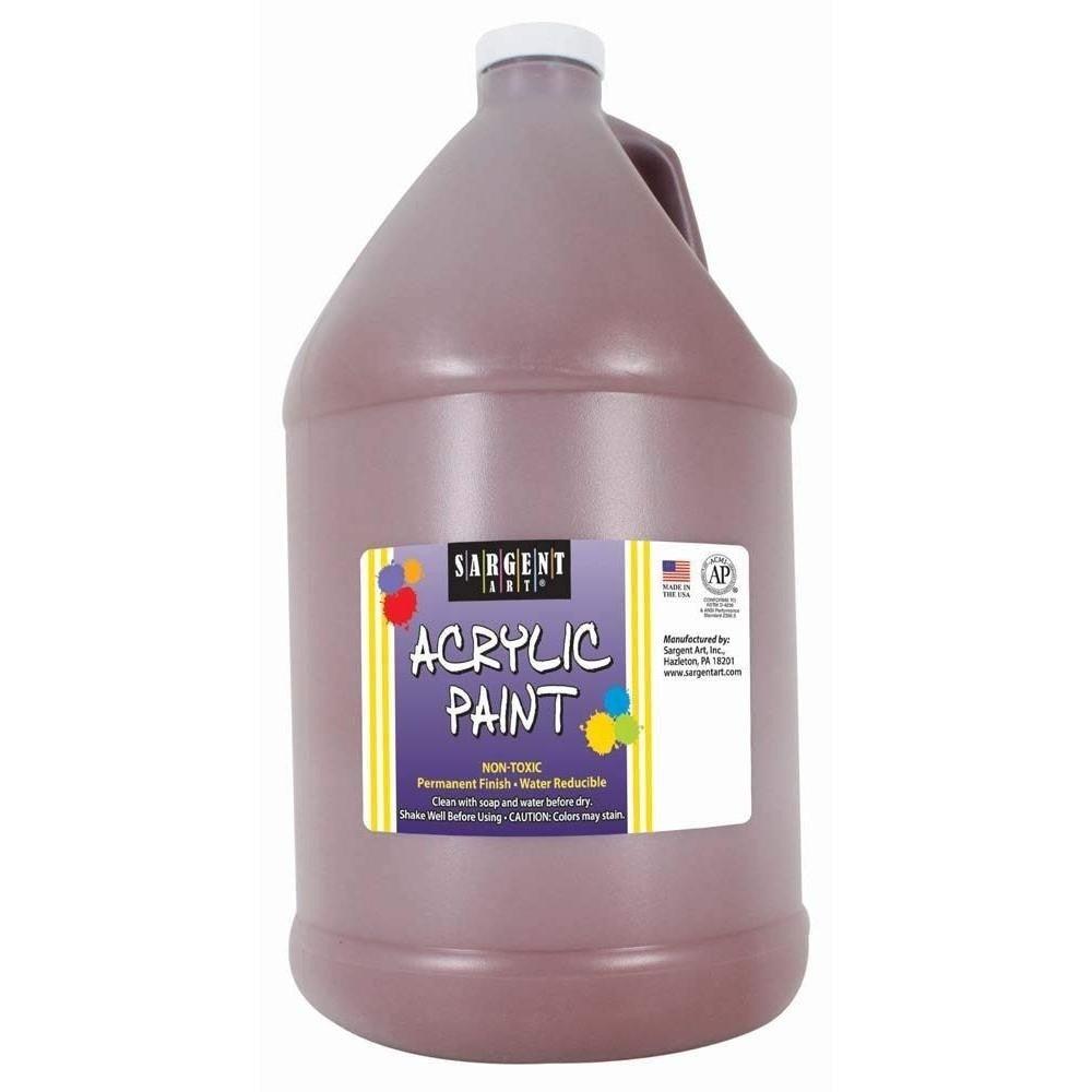 Acrylic Paint 1/2 Gallon Brown - EconoCrafts