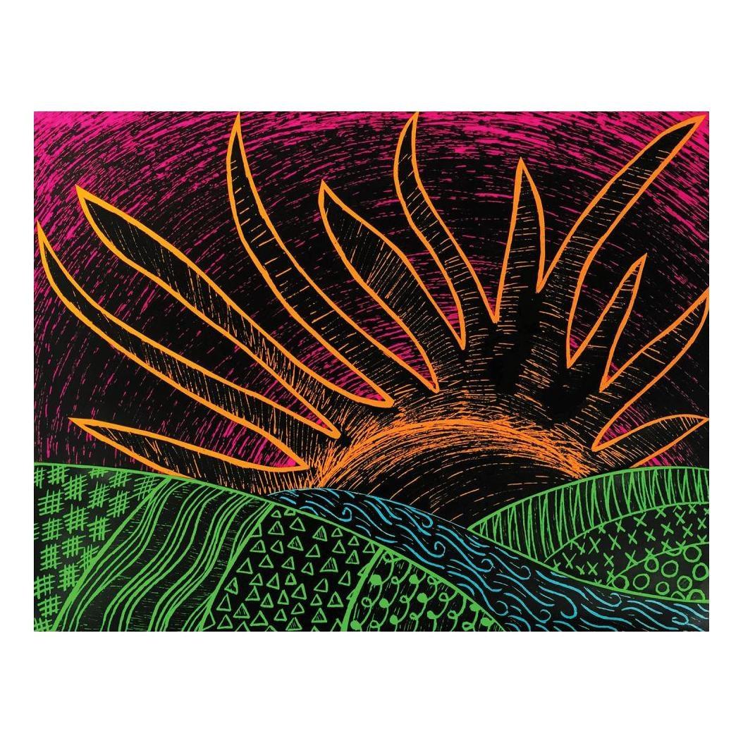 Scratch Art Paper - Fluorescent (50 Sheets) - EconoCrafts
