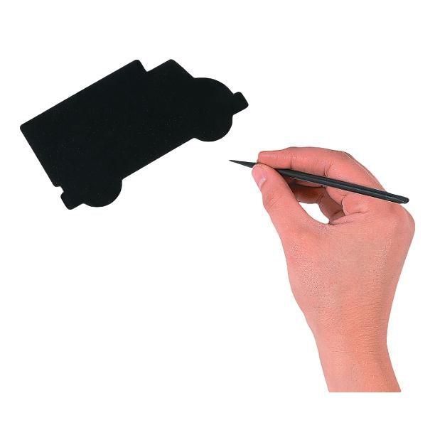 Scratch Art Trucks (24 Pack) - EconoCrafts