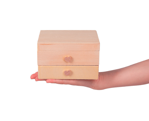 DIY Wooden Jewelry Boxes (12 Pack) - EconoCrafts