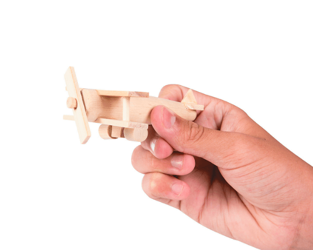 DIY Mini Wooden Biplanes (12 Pack) - EconoCrafts