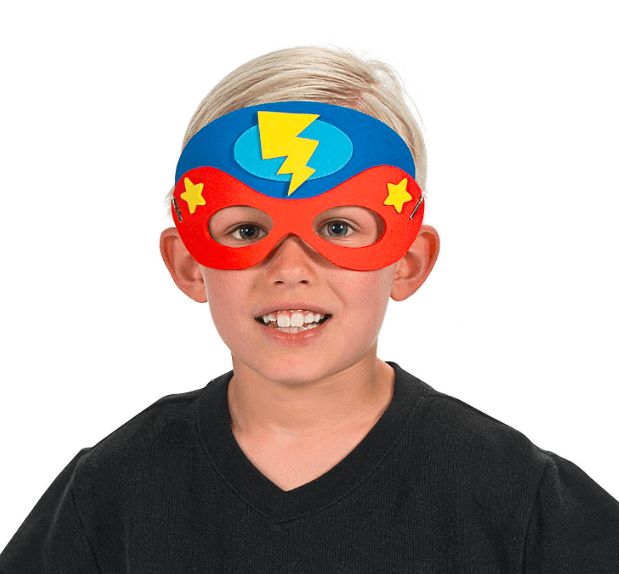 Superhero Mask Craft Kit (12 Pack) - EconoCrafts