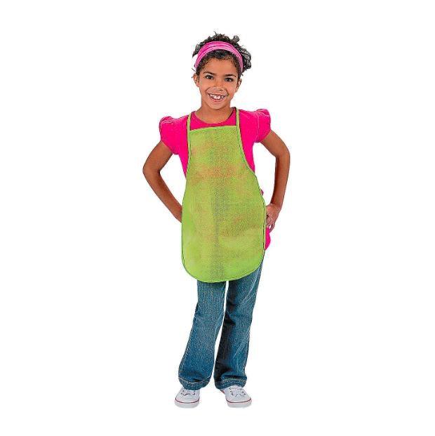 Colorful Kid's Aprons (12 Pack) - EconoCrafts