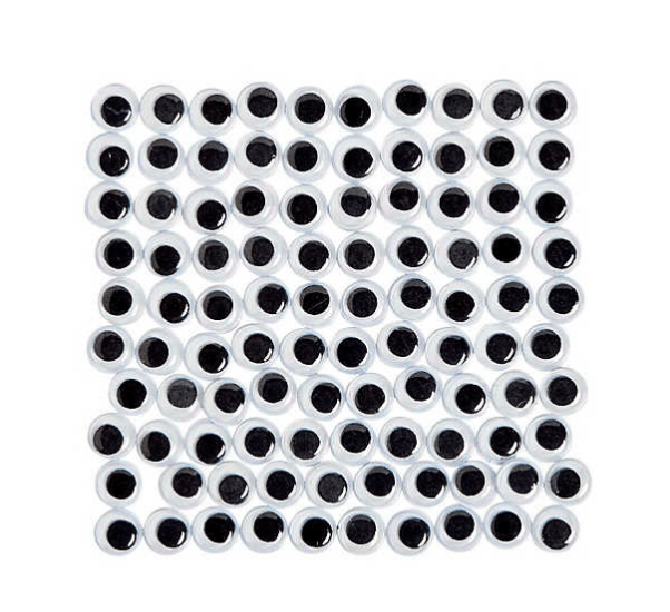 Googly Eyes - 8 mm (500 Pack) - EconoCrafts