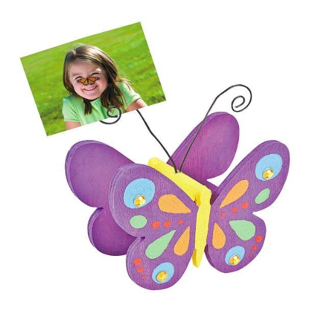 DIY Wooden Butterfly Photo Holders (12 Pack) - EconoCrafts