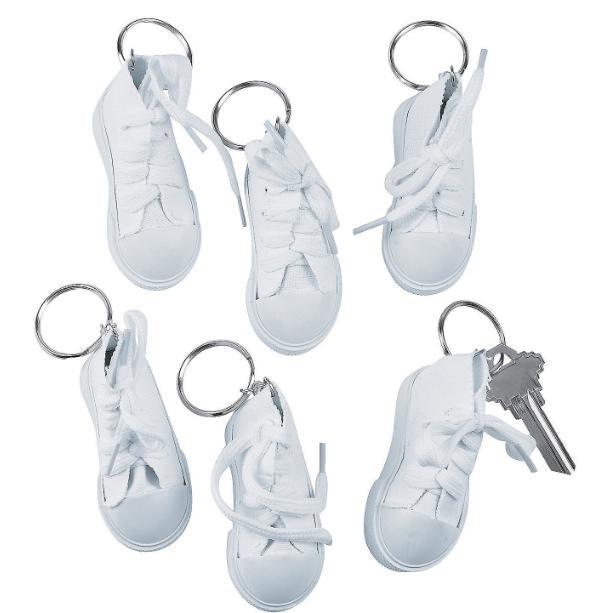 DIY Sneaker Key-Chains (12 Pack) - EconoCrafts