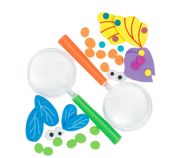 Bug Magnifying Glass Craft Kit (12 Pack) - EconoCrafts