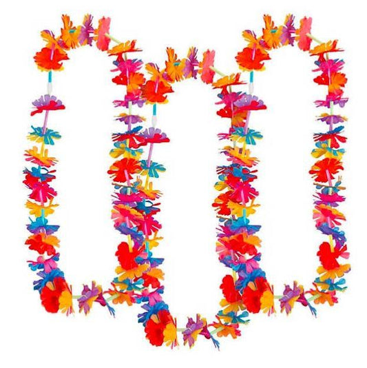 Flower Lei Craft Kit (12 Pack) - EconoCrafts
