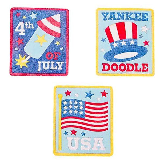 Patriotic Sand Art Pictures (24 Pack) - EconoCrafts