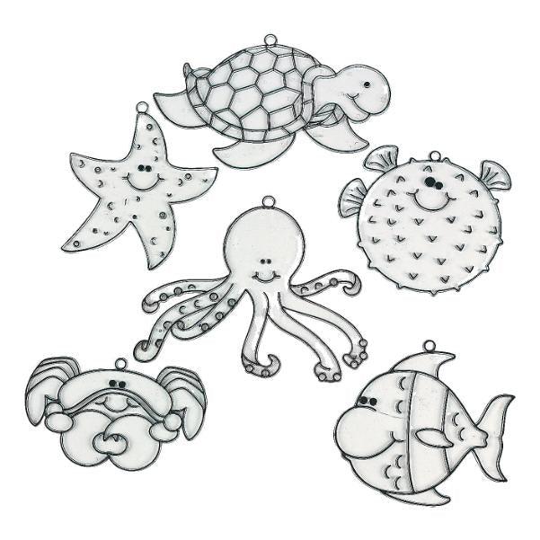 Under the Sea Suncatchers (24 Pack) - EconoCrafts