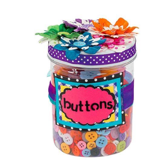 Plastic Jars With Twist Lids (12 Pack) - EconoCrafts