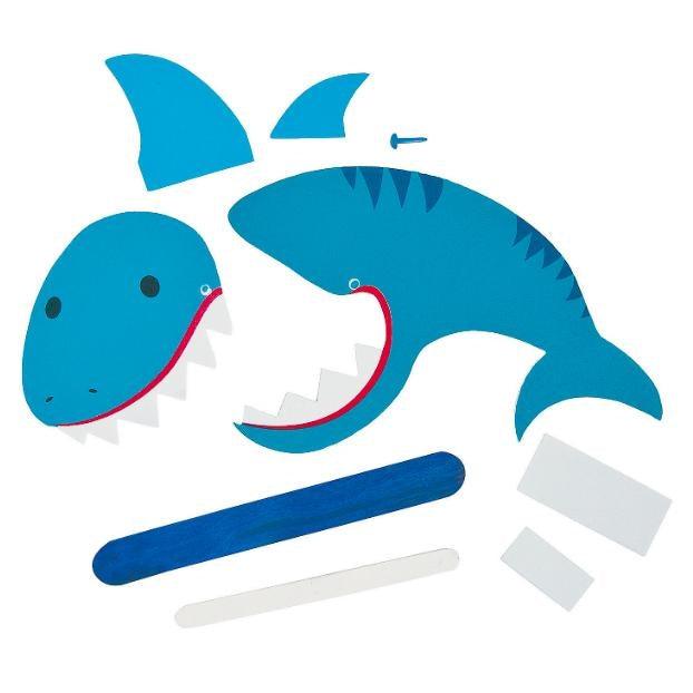 DIY Shark Puppet Craft (12 Pack) - EconoCrafts