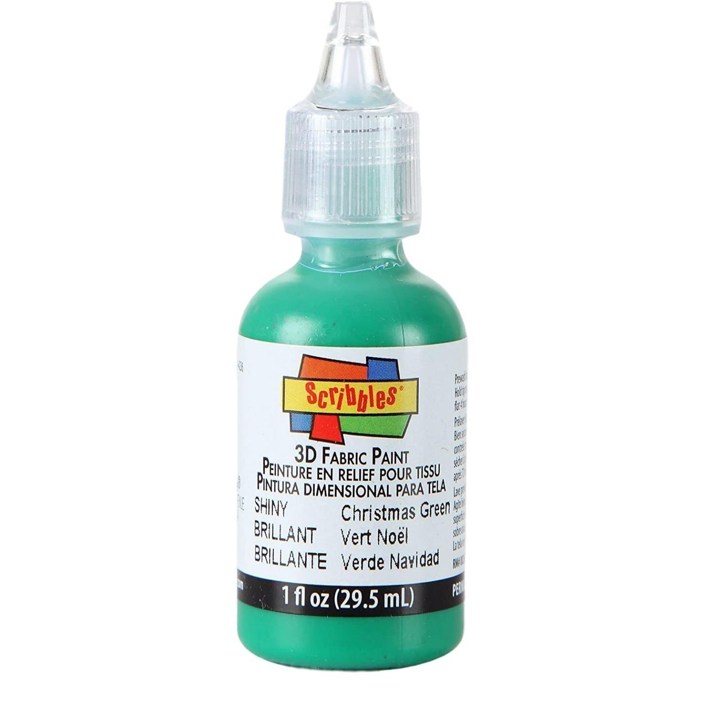 3D Fabric Paint - Green - EconoCrafts