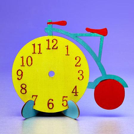 DIY Wooden Bicycle Clocks (6 Pack) - EconoCrafts