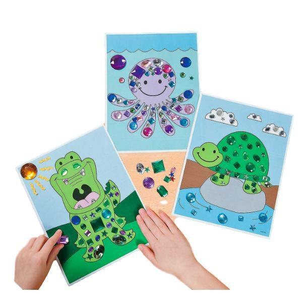 Self-Adhesive Jewels (500 Pack) - EconoCrafts