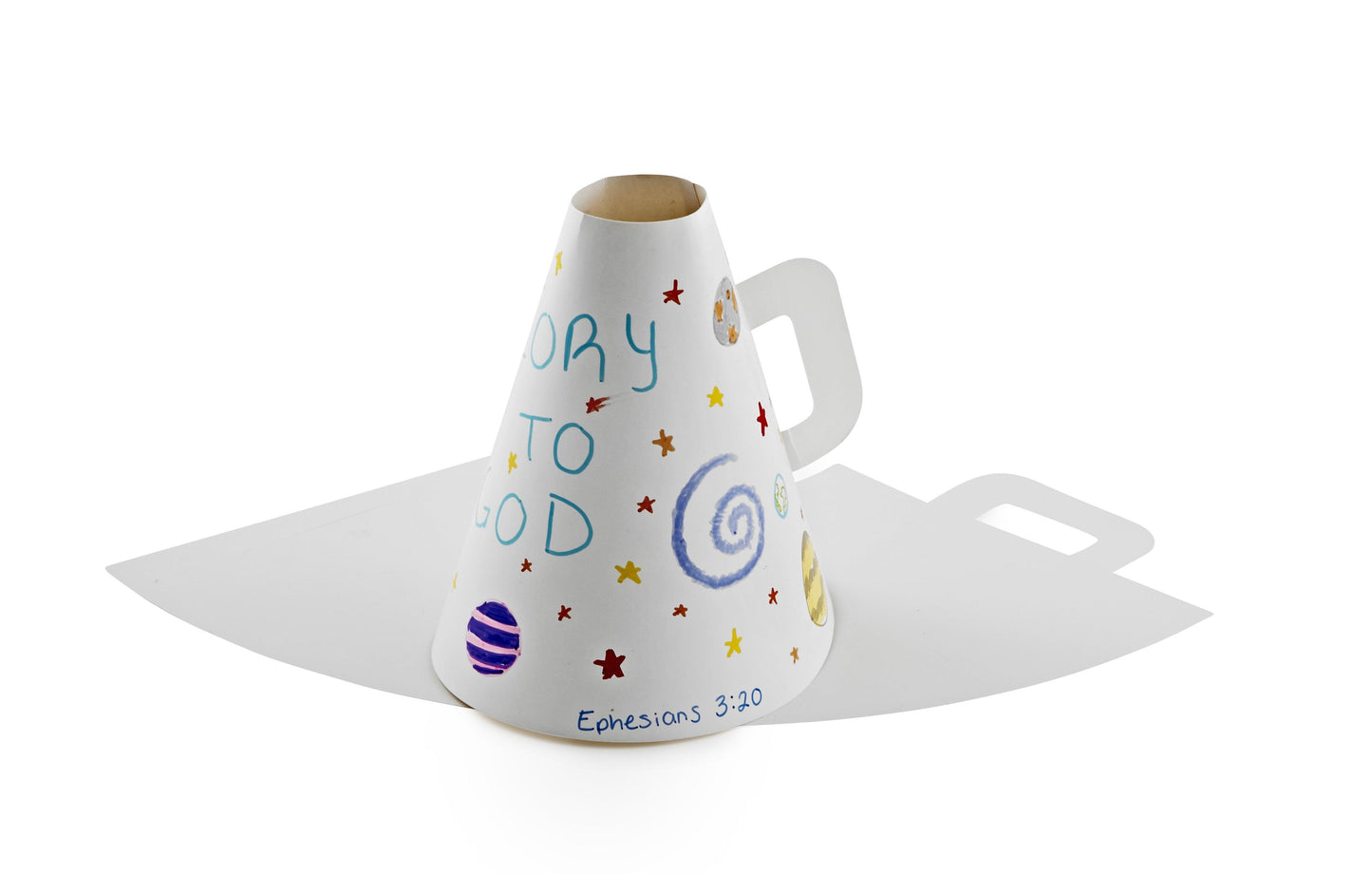 DIY Cardboard Megaphones (10 Pack) - EconoCrafts