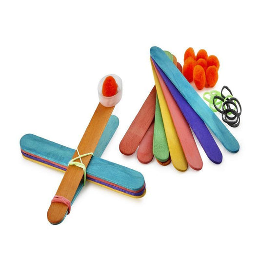 DIY Craft Sticks Catapults (12 Pack) - EconoCrafts