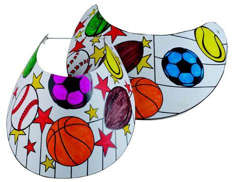 CYO Sports Visors (36 Pack) - EconoCrafts