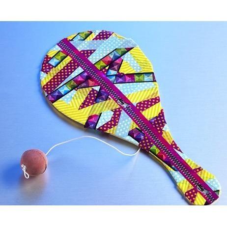 Taped Paddle Ball Game (12 Pack) - EconoCrafts