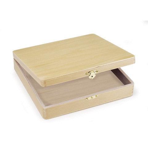 Wooden Hinged Boxes (6 Pack) - EconoCrafts