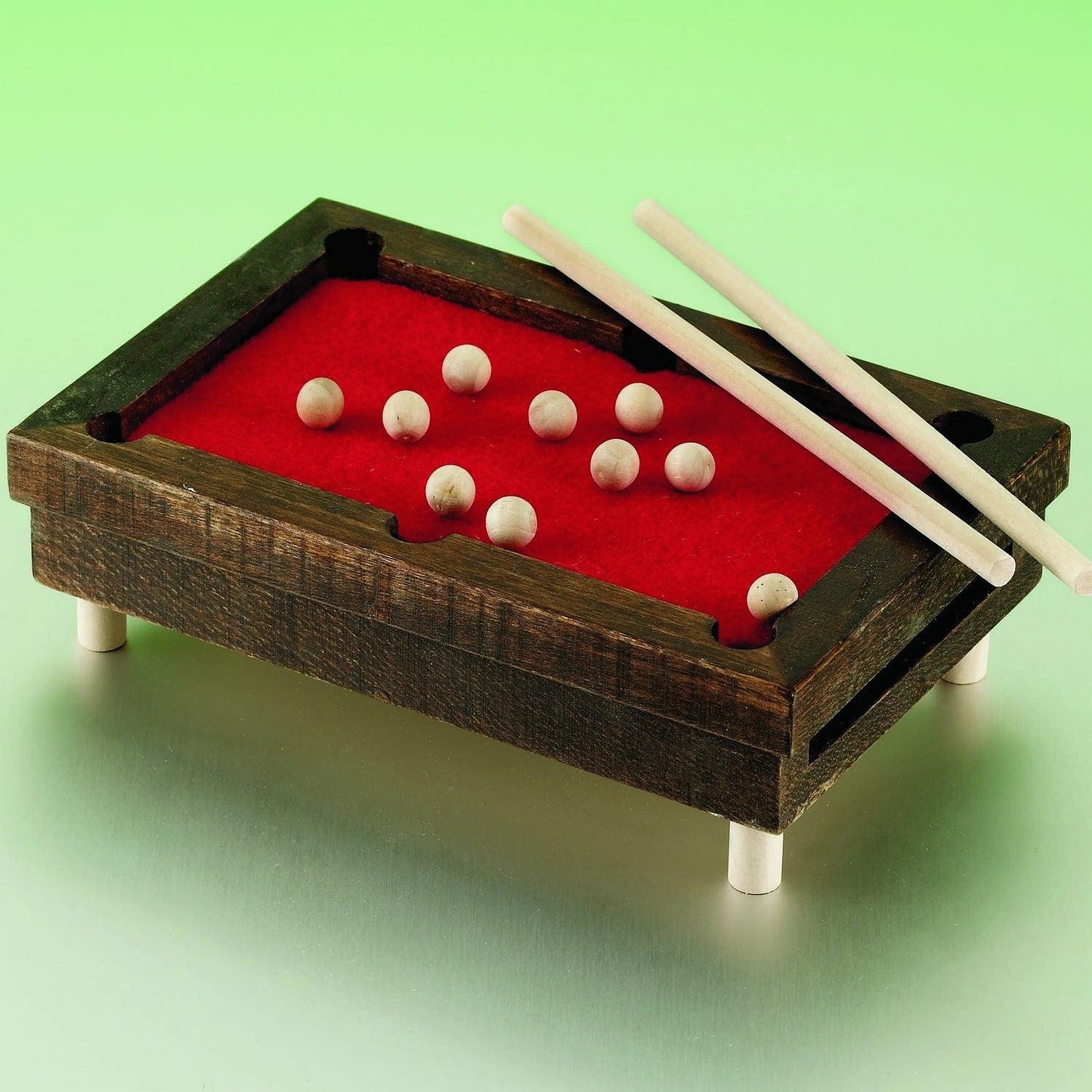 DIY Mini Wooden Pool Tables (12 Pack) - EconoCrafts