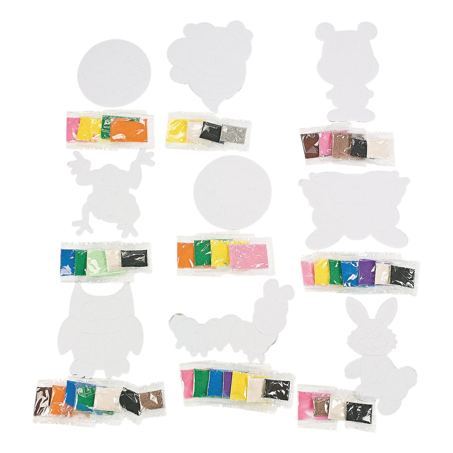 Everyday Sand Art Pictures (24 Pack)