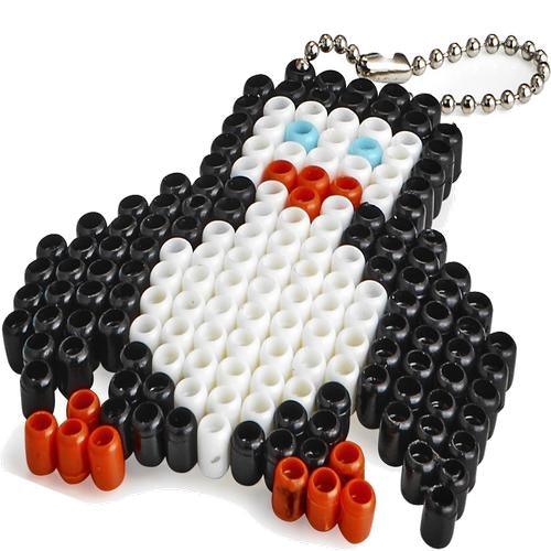 Super Beads Penguin Key-Chains (12 Pack) - EconoCrafts