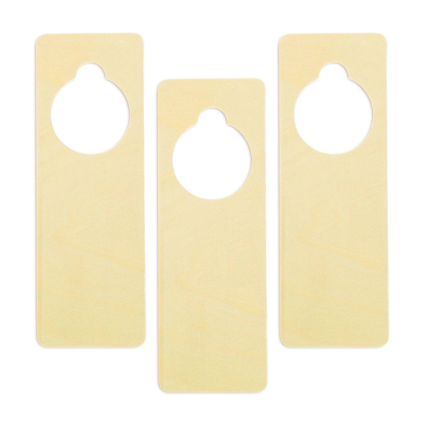 Wooden Door Knob Hangers (12 Pack) - EconoCrafts