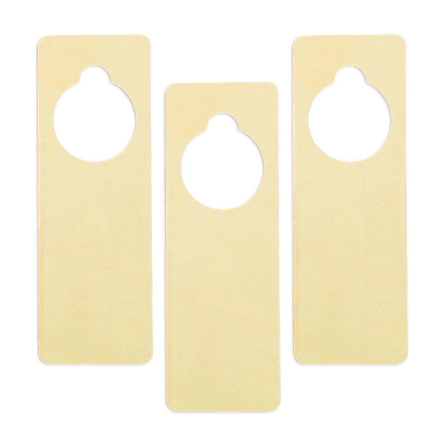 Wooden Door Knob Hangers (12 Pack) - EconoCrafts