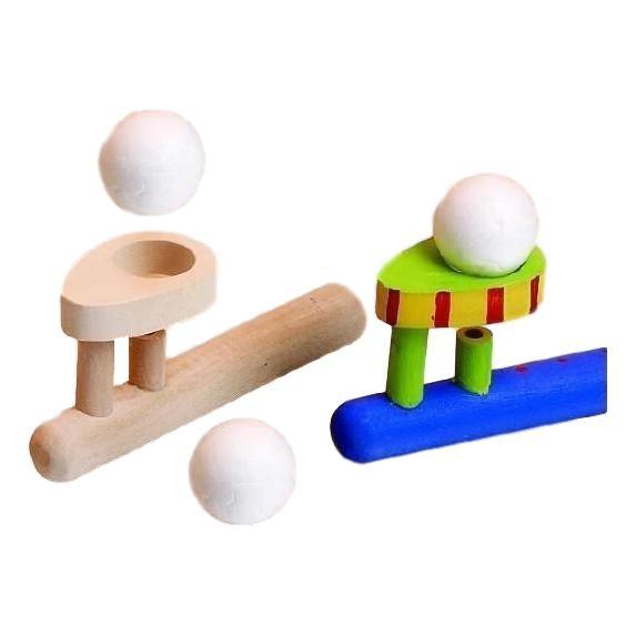 Wooden Floating Ball Game (12 Pack) - EconoCrafts