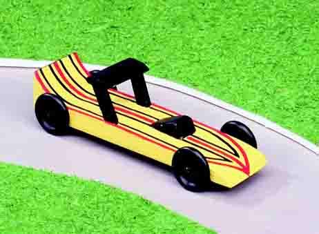 DIY Wooden Race Car - Each - EconoCrafts