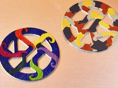 DIY Round Wooden Coasters (12 Pack) - EconoCrafts