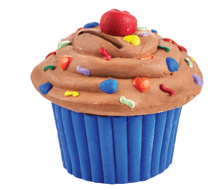 Ceramic Cupcake Banks (12 Pack) - EconoCrafts