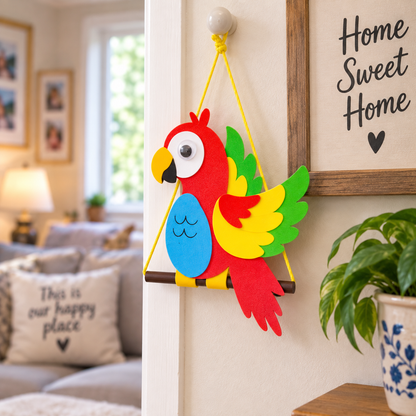 DIY Hanging Tropical Parrots (12 Pack)