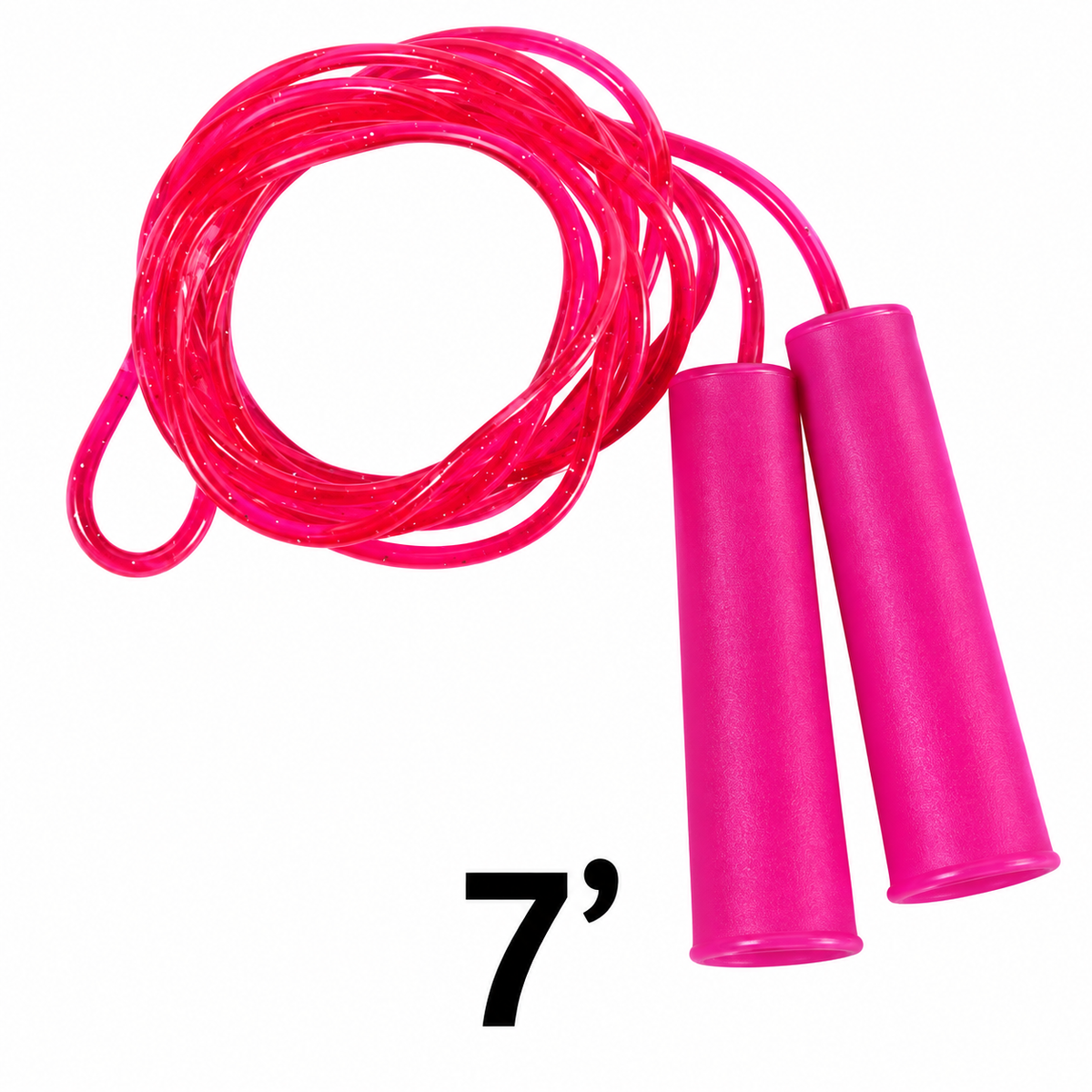 Glitter Vinyl Jump Ropes (12 Pack)