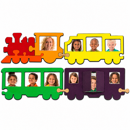 DIY Train Picture Frames (24 Pack)