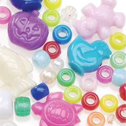 Assorted Plastic Beads 