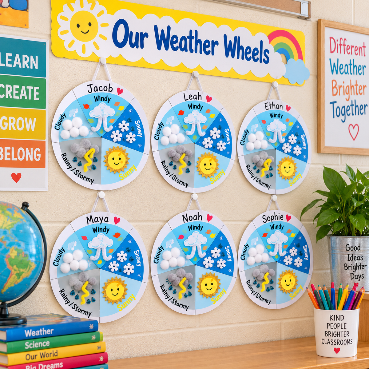 Weather Wheel Craft Kit (12 Pack)