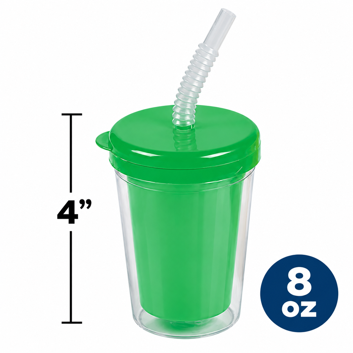 Color Your Own Tropical Cups (12 Pack)