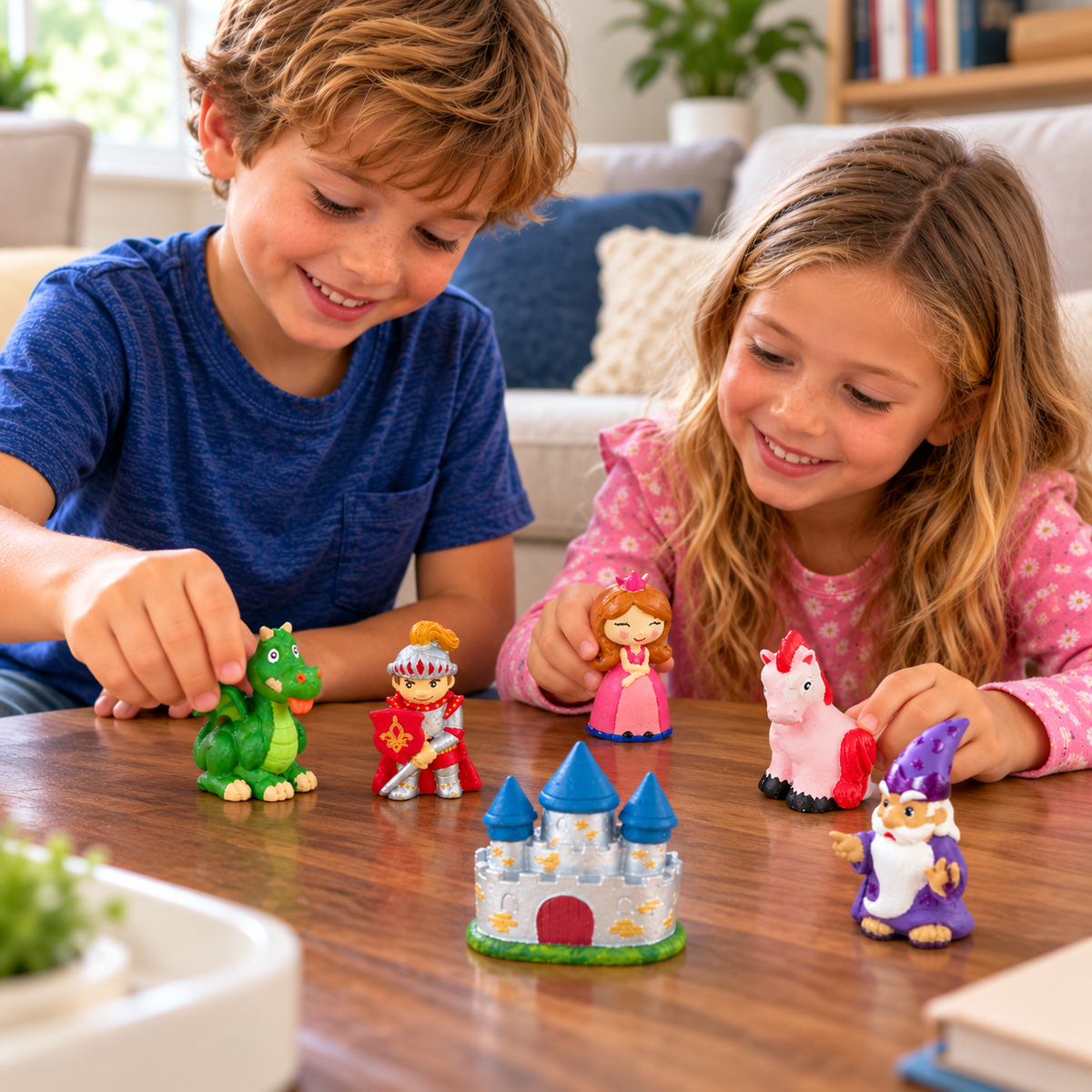Plaster Figurines - Enchanted (12 Pack)