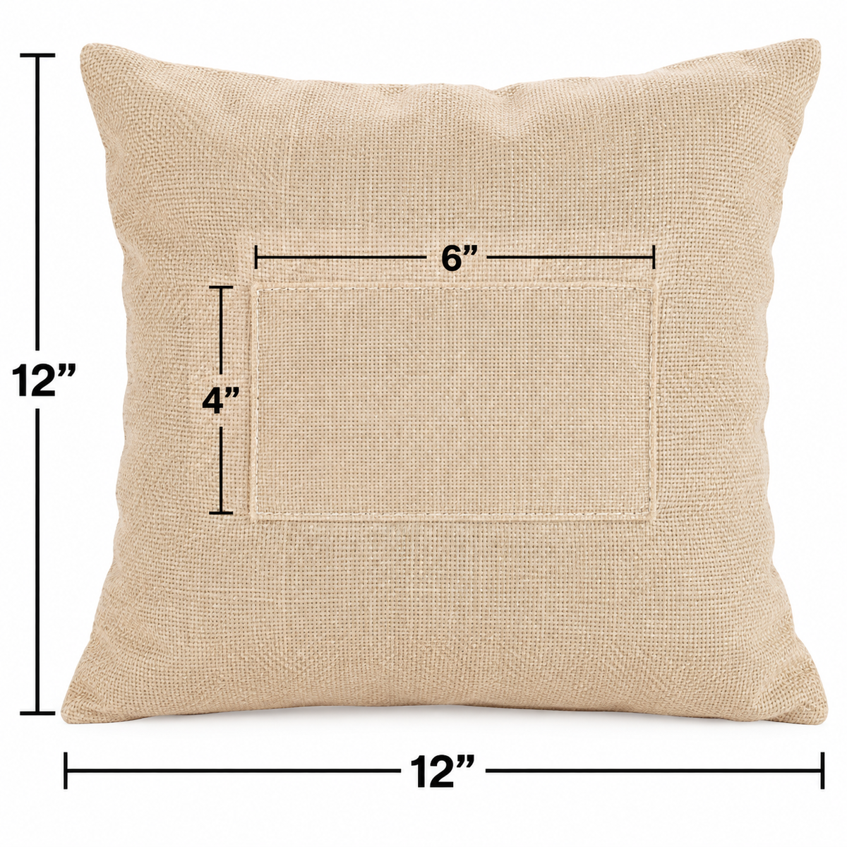 DIY Photo Pillow Covers (12 Pack)