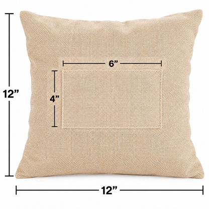 DIY Photo Pillow Covers (12 Pack)