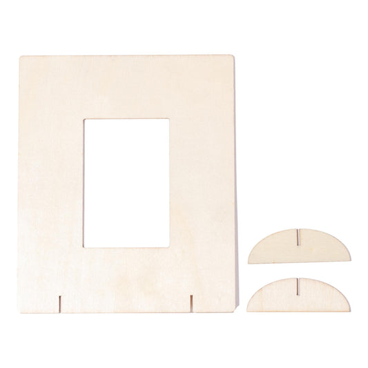 Wooden Rectangle Picture Frames (12 Pack)