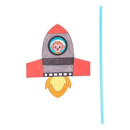 DIY Straw Rockets (12 Pack)