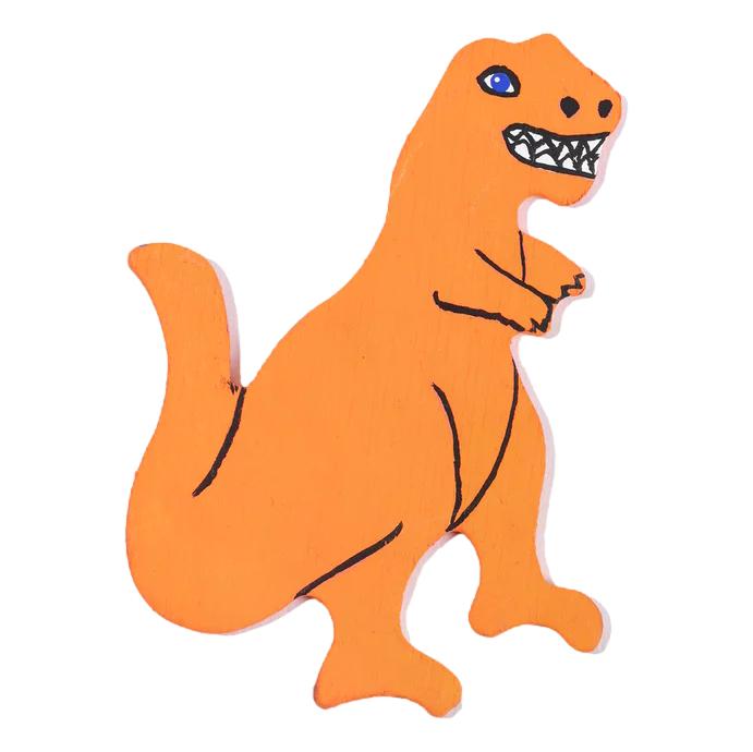DIY Wooden Dinosaur Pins (24 Pack)