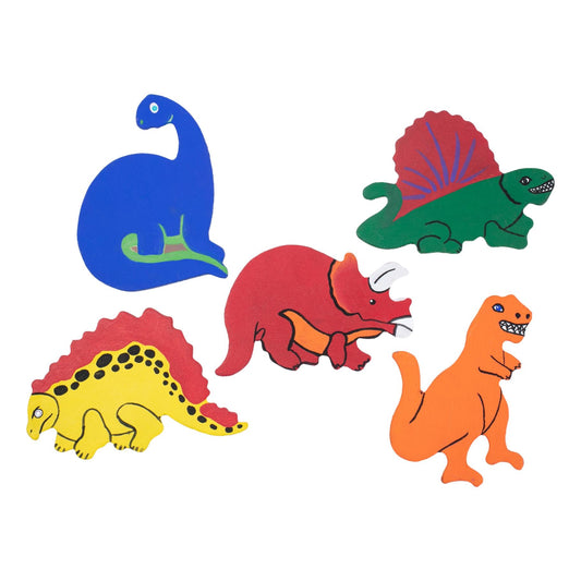 Assorted Wooden Dinosaur Shapes (12 Pack)